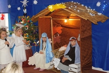 Spotkanie &ugrave;wi&Ntilde;teczne-Jase&ecirc;ka i gwiazdor (7).JPG