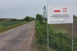 droga Karniszewo - stan istniejący