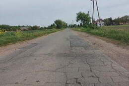 droga Karniszewo - stan istniejący