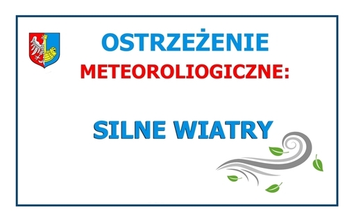 Zdjęcie do Ostrzeżenie meteorologiczne: Silny wiatr